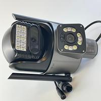 CAMERA DUPLA COM WIFI INTELIGENTE SENSORES IT-BLUE