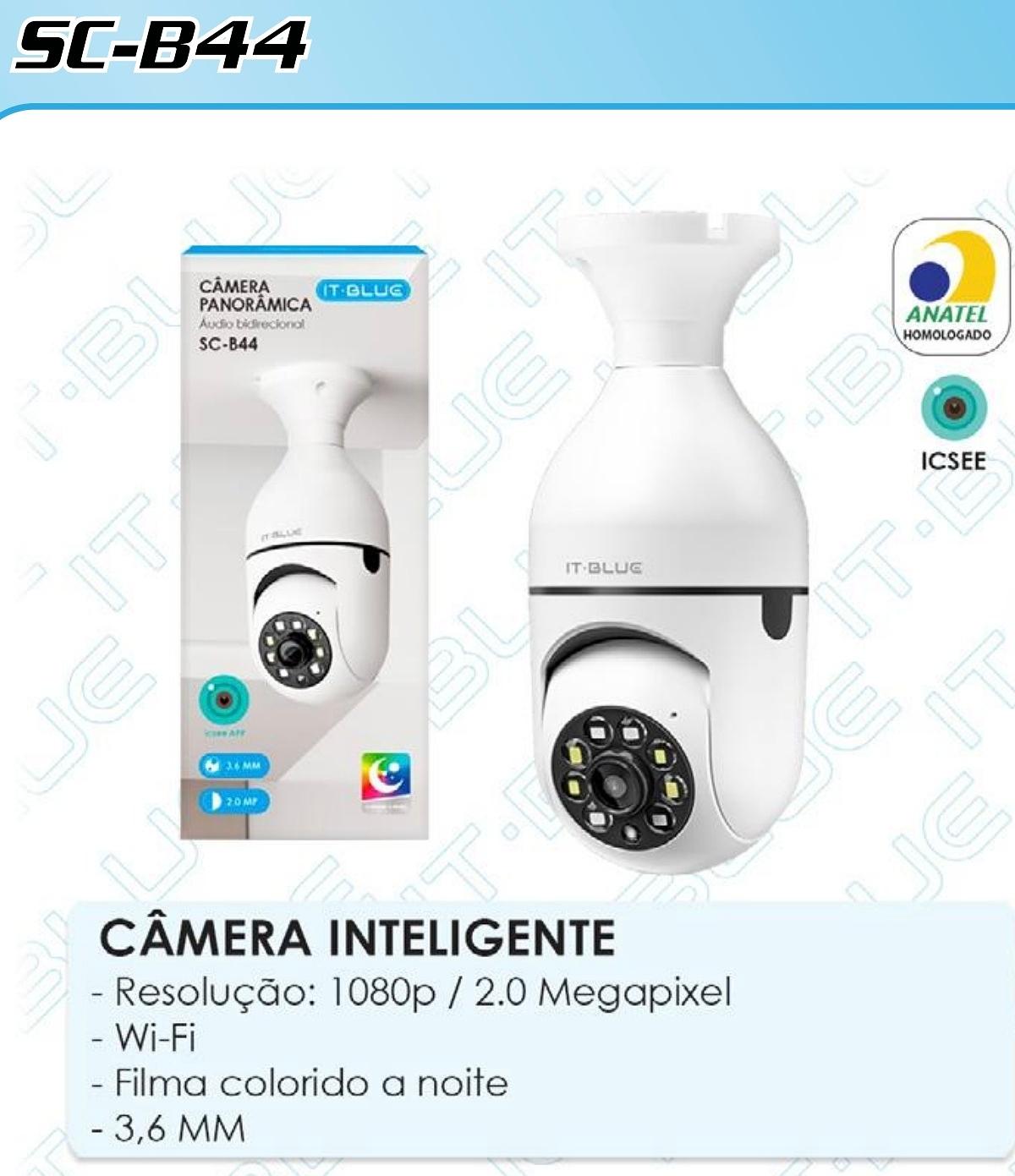 CAMERA PANORAMICA AUDIO BIDIRECIONAL IT-BLUE